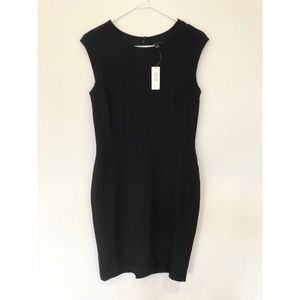NWT!  Black sheath dress